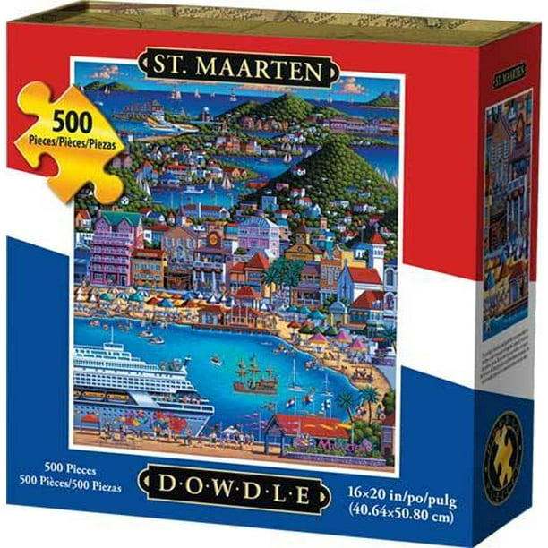 Dowdle Jigsaw Puzzle St. Maarten 500 Piece