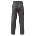 thumbnail image 6 of RUTAYY Boys Cargo Pants Utility Side Pockets Elastic Waist Solid Color Outdoor Activity Trousers, Dark Gray, 6 of 6