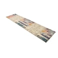 thumbnail image 2 of Unique Loom 3139852 2 ft. 7 in. x 10 ft. Tybee Chromatic Runner Rug, Beige, 2 of 5