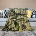 thumbnail image 2 of Fenyluxe Dragonfly Tree Branch Detailed Painting Throw Blankets for Sofa Couch Cottagecore Room Decor All Seasons Lightweight Blanket 40x50in, 2 of 6