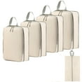 thumbnail image 2 of HongHeng 5 Set Compression Packing Cubes - Lightweight Travel Essentials, Durable Luggage Organizer, 2 of 6