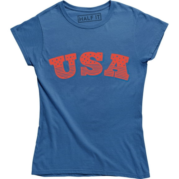 USA State Proud American Citizens Patriotic Women's T-Shirt