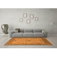 thumbnail image 3 of Ahgly Company Indoor Rectangle Oriental Orange Industrial Area Rugs, 5' x 8', 3 of 4