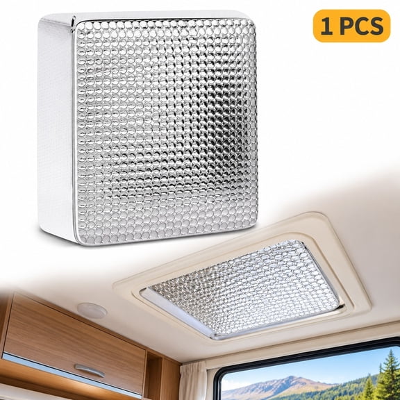 RV Vent Cover with Reflective Face, Skylight Insert for Camper and Trailer