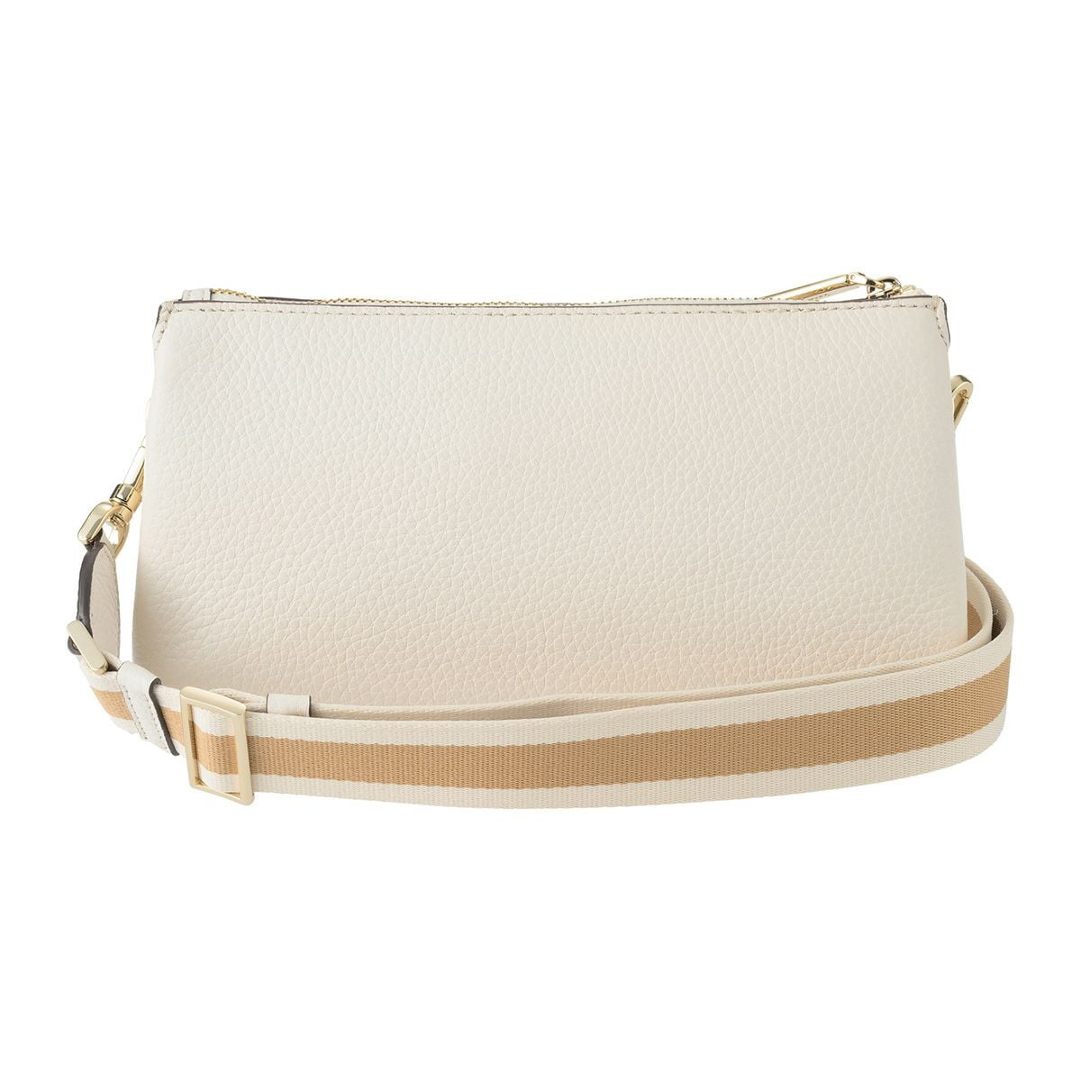 Kate Spade New York Emma Mini Zip Phone Crossbody Bag (Parchment)