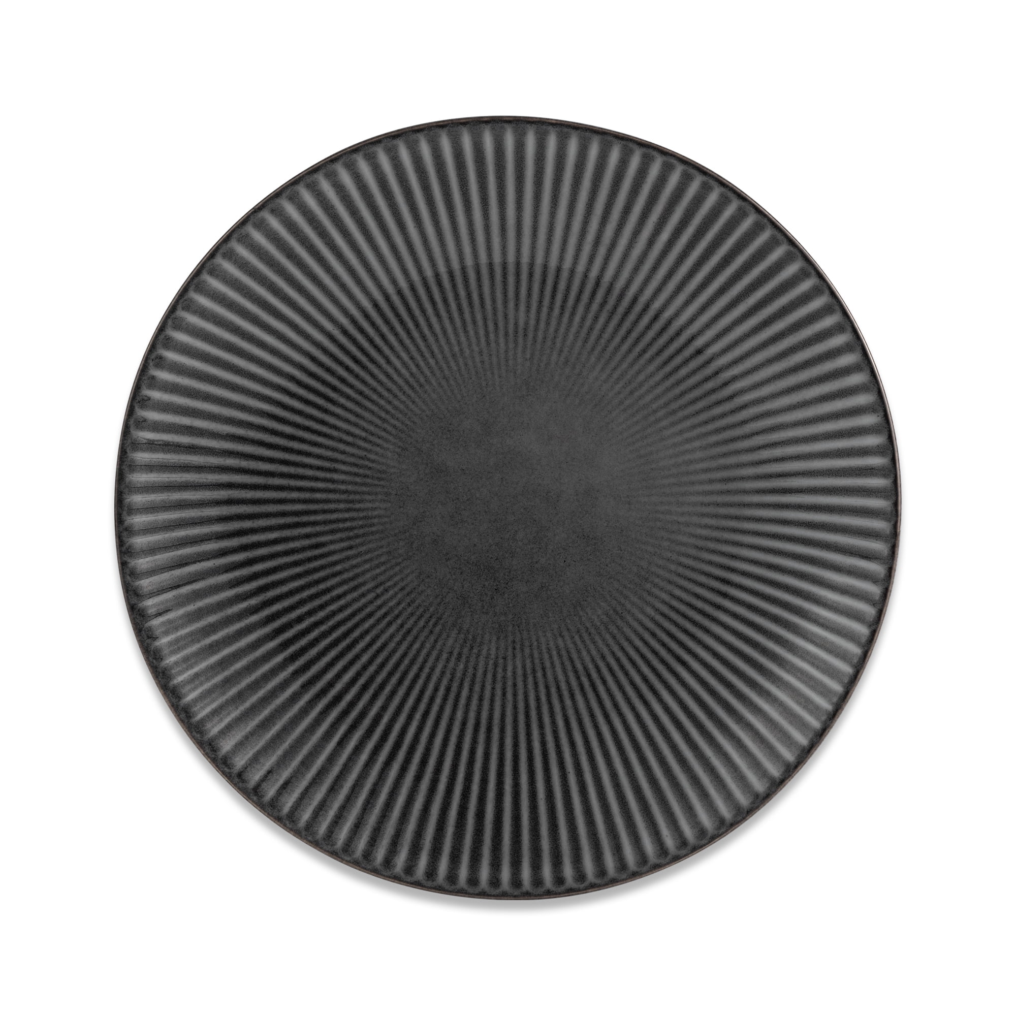 (2 pack) Better Homes & Gardens Sawyer Grey Stoneware Salad Plate