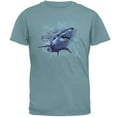 thumbnail image 1 of Great White Shark Mens T Shirt Seafoam 2XL, 1 of 1