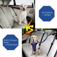 thumbnail image 2 of 2Pcs Headrest Dog Car Seat Belt Adjustable Durable Safety Harness Restraint, 2 of 3