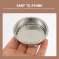 thumbnail image 4 of unbranded De Café De Inoxidable Para Máquina Espresso Filtrante Resistente Y Reutilizable Color Plata, 4 of 6