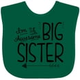 thumbnail image 3 of Inktastic I'm the Awesome Big Sister Girls Baby Bib, 3 of 4