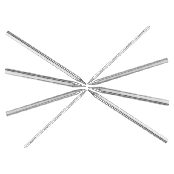 LOLIPPYY 8Pcs Heavy Duty Stainless Steel Lacing Needles for Paracord Bracelets and Outdoor Projects