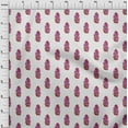 thumbnail image 4 of oneOone Velvet Fuschia Pink Fabric Block Sewing Material Print Fabric By The Yard 58 Inch Wide-2N, 4 of 7