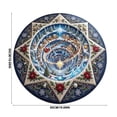 thumbnail image 3 of Dalxymotic Christmas Area Rug, 24 Inch 3D Illusion Holiday Doormat, Christmas Decorations Indoor Outdoor, Soft NonSlip Decorative Floor Mat for Living Room, Bedroom, Tree Base, 3 of 6