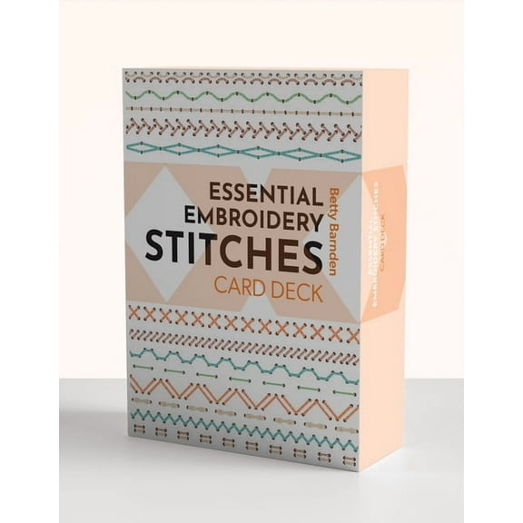 Essential Embroidery Stitches Card Deck (Cards)