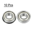 thumbnail image 4 of FR6ZZ Flanged Ball Bearing 3/8x7/8x9/32 inch Double Shielded Chrome Steel Flange Bearings, 10 Packs, 4 of 5