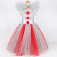 thumbnail image 4 of Disfraz de payaso Pennywise para niña, disfraz de tutú elegante para fiesta de carnaval, disfraz de Joker espeluznante para Halloween, ropa para niños, 4 of 5