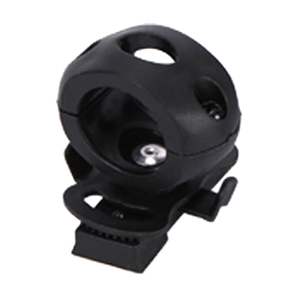 Soporte para linterna de casco, soporte de lámpara para instalar, diámetro de 21mm, soporte de montaje para linterna, soporte de luz para casco negro Estilo B