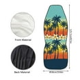 thumbnail image 6 of Jeiento Hawaii Car Front Seat Covers 2 PCS Coconut Tree Auto Seat Cover Protector Universal Fit for Most Cars,Truck,SUV,Van Interior Accessories Decoration, 6 of 7