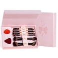 thumbnail image 1 of Set de brochas de maquillaje Jessup T506 con esponja de maquillaje, 7 piezas, 1 of 8
