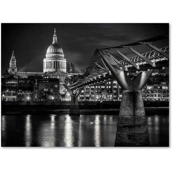 Trademark Fine Art "Letters From London" Canvas Art by Giuseppe Torre