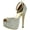 Silver, variant on Womens Juliana-77 Shiny High Heel Fashion Sandal