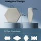 thumbnail image 3 of Paquete de 12 Paneles Acústicos Hexagonales de 30,5 X 25,4 X 1 cm, Insonorizados, Autoadhesivos, para Estudio de Grabación y Oficina A, 3 of 5