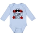 thumbnail image 3 of Inktastic Ladybug Hugs Cute Pair of Ladybugs Boys or Girls Long Sleeve Baby Bodysuit, 3 of 5
