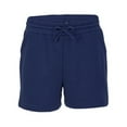 thumbnail image 3 of Boxercraft BW6502 Women's Fleece Short-Navy-XL, 3 of 4