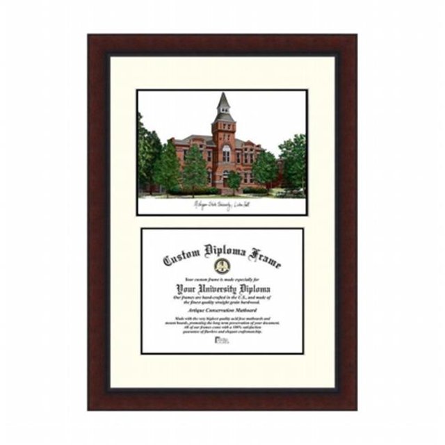 Campusimages MI987LV Michigan State Spartan University Legacy Scholar Diploma Frame