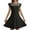 Black1203, variant on MEZZALL Girls Dress Summer Ruffle Sleeve Mesh A-Line Casual Party Dresses With Pockets For Kids 4 11 Years Cozy Toddler Baby Wear 7-8Y