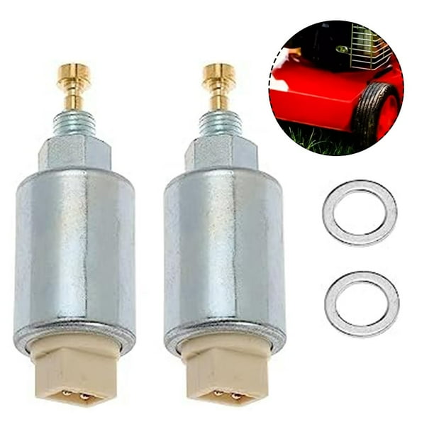 2pcs Carburetor Fuel Solenoid valve Replace 499161 Carb For Craftsman Lawn Mower Walmart