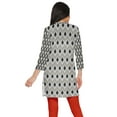 thumbnail image 3 of Moomaya Poly Crepe Mini Kurta Summer Tunic Printed Short Kurtis For Women, 3 of 5