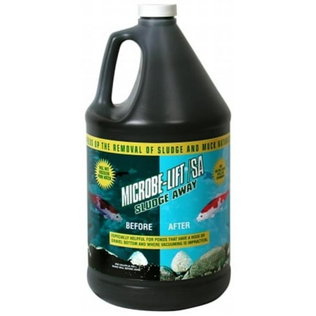 Microbe Lift Pond Sludge Away: Natural Pond Cleaner for Fish and Plants