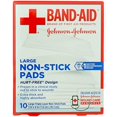 thumbnail image 2 of Bandaid First Aid 3X4 Po Tampons Antiadhésifs 10 Unités, 2 of 3
