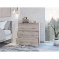 thumbnail image 3 of TUHOME Commode Classique en Bois d'Ingénierie à Trois Tiroirs en Gris, 3 of 7