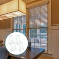 thumbnail image 6 of 10 Pieces Hold Down Brackets Clear Plastic Blinds Bottom Rail Holder Clips Replacement for 2 Inch Horizontal Blinds Shades Windows Doors, 6 of 11