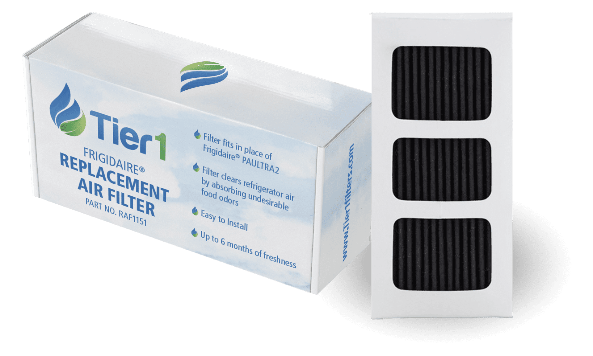 SpiroPure Refrigerator Air Filter – Replacement For Frigidaire PureAir Ultra II, Odor Reduction - View #11