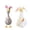 01-Easter Day, variant on KOYPTL 4th of July Porch Goose Outfits,Patriotic Uncle Sam Hat Tutu Dress Goose Costumes,Fit 23 Inch Cement or Plastic Lawn Goose Statue,Independence Day Goose Clothes for Outdoor Yard Patio Decor