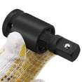 thumbnail image 6 of TAPDRA Precision Machined Swivel Joint Sockets for Automotive Mechanical Bicycle Maintenance 1/4 3/8 1/2 Inch Black Steel, 6 of 10