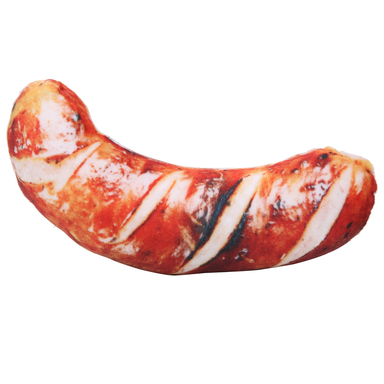 Atyhao Oreiller Peluche Nourriture Simulée – Crevette, Poisson, Saucisse – Doux – Déco Canapé Lit – Cadeau Rigolo