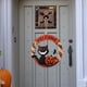 thumbnail image 3 of Halloween Decoración de Ventana de Oficina en hogar, de Decoración de Puerta Delantera de Halloween, para Fiestas de Halloween Gato Calabaza 1 Macarena Coronas de halloween, 3 of 8
