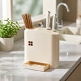 thumbnail image 5 of Kitchen Knife Holder and Cutting Board Organizer with Pull Out Drawer for Countertop Utensil Storage, 5 of 9