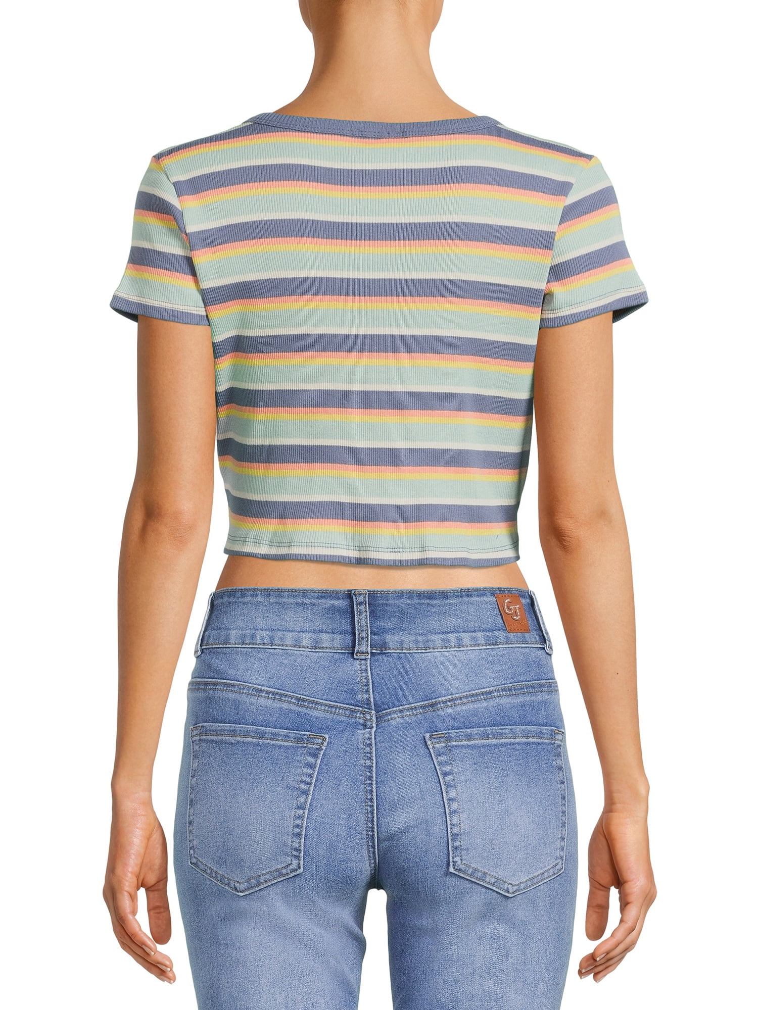 Winnie the Pooh Junior's Cropped Graphic Cardigan with Cap Sleeves, Lightweight