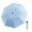 Blue, variant on CircuitCraze Manual Folding Umbrella, Wind-Resistant Rain and Sun Shade with Steel Ribs, Portable Outdoor Travel Umbrella, Blue