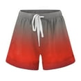 thumbnail image 4 of Womens Casual Shorts Drawstring Summer Elastic Belt Pockets Girls Bottoms Shorts, 4 of 4