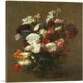 thumbnail image 1 of ARTCANVAS Various Flowers 1904 Canvas Art Print by Henri Fantin-Latour - Size: 18" x 18" (1.50" Deep), 1 of 9