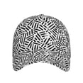 thumbnail image 2 of Balery Baseball Cap Adjustable Size for Running Workouts and Outdoor Activities All Seasons Dad Hat(Weave Geometric), 2 of 9