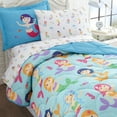 thumbnail image 3 of Wildkin Kids Microfiber Standard Pillowcase for Boys and Girls - 30 x 20 Inches (Mermaids Blue), 3 of 9