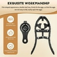 thumbnail image 5 of Egg Cracker Egg Opener Automatic Egg Cracker Simple Egg Shell Cutter Egg Shell Cutter Egg Separator Kitchen Gadgets A, 5 of 8
