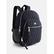Madden NYC Women's Quilted Mini Backpack, Black